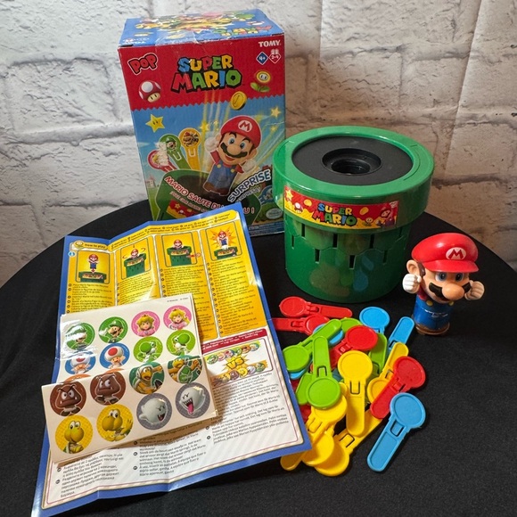 Super Mario Video Game Red and Blue Console - Picture 5 of 6